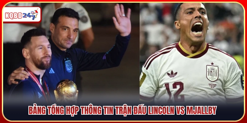 Bảng thông tin tổng quan trận Lincoln vs Mjallby 
